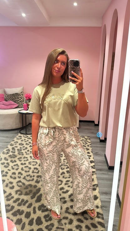 Amour Club T-Shirt Groen