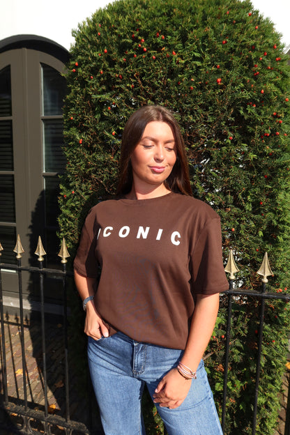 Ambika Iconic T-Shirt Brown