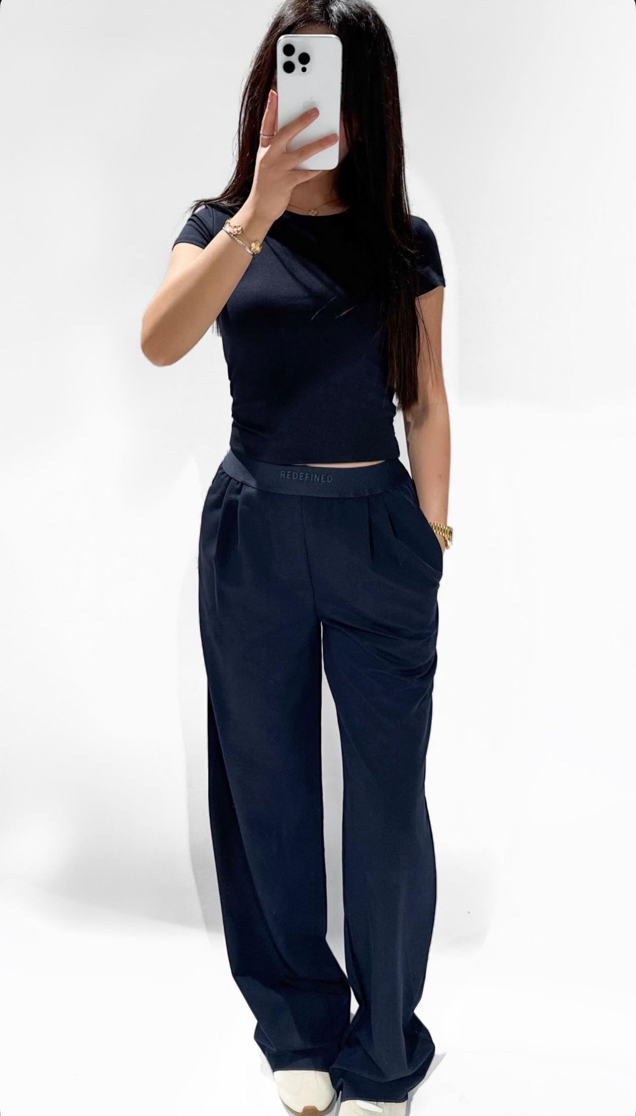 Redefined Pants Navy Blue ByMila