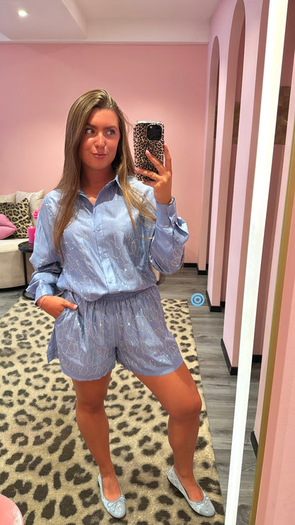 Sparkle Set Denim Blue