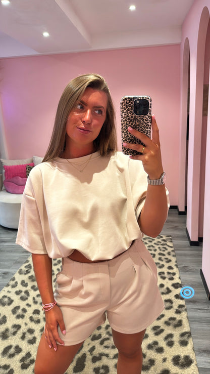 Comfy 2 Piece Set Beige