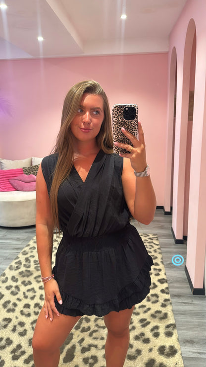 Loua Playsuit Zwart