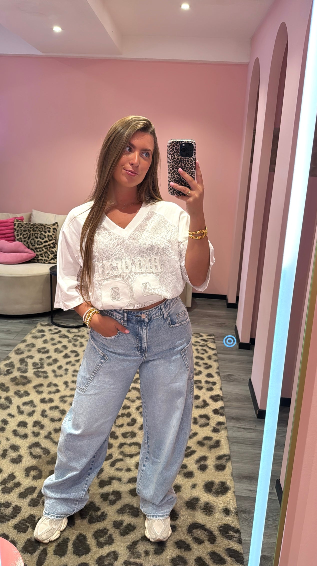Queen Hearts Barrel/Balloon Jeans 3832-8