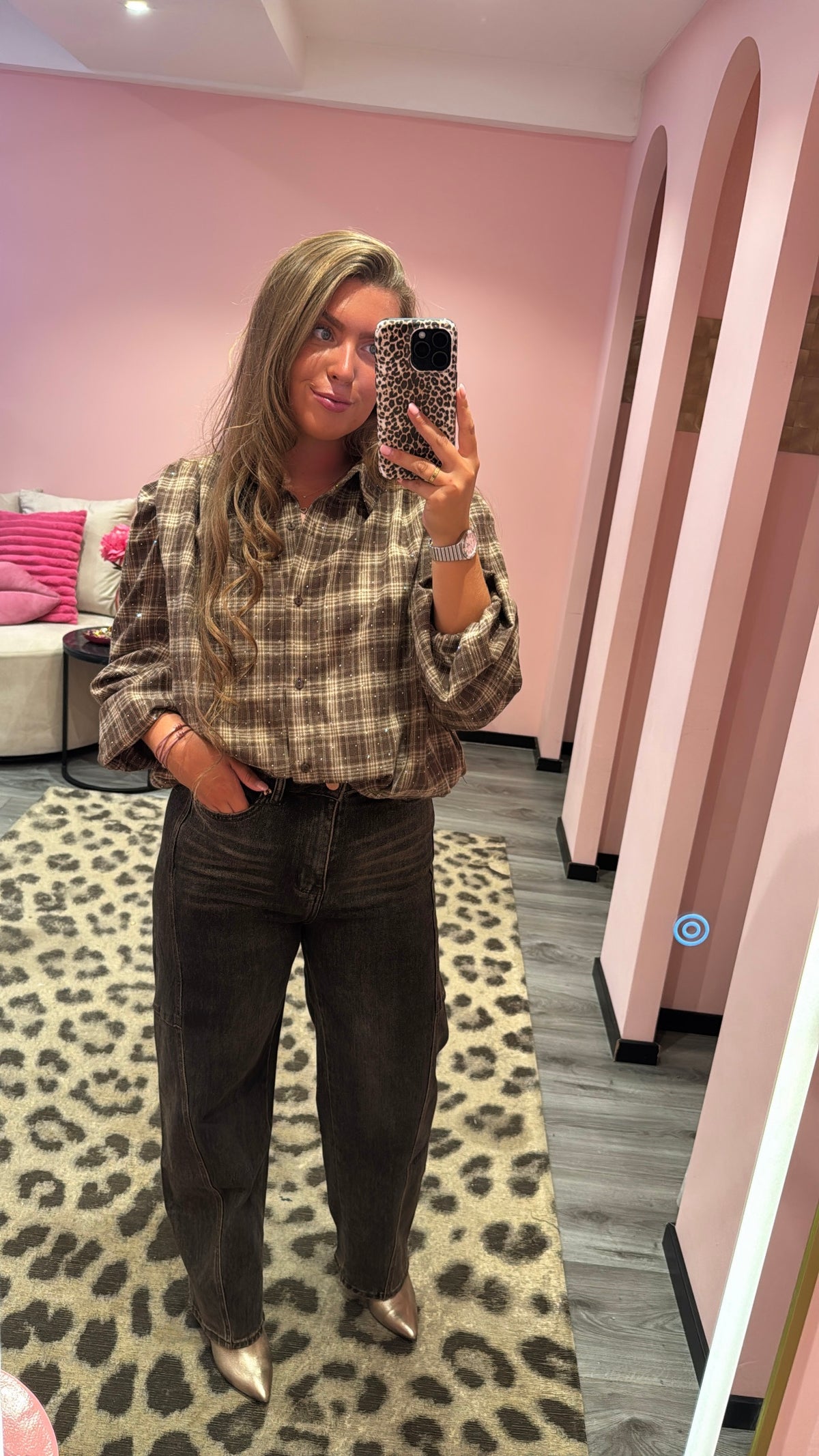 Blouse Fay Cropped Bruin