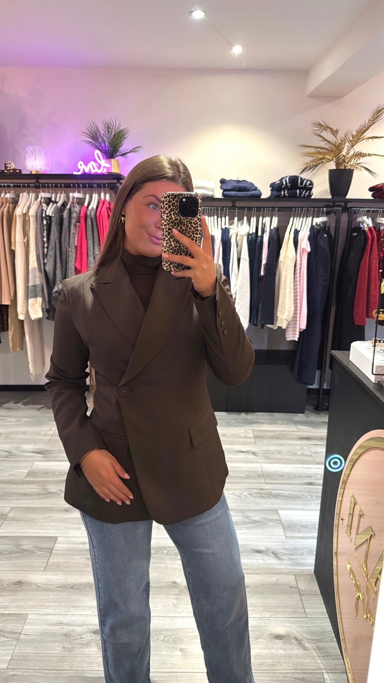 Blazer Paris Bruin