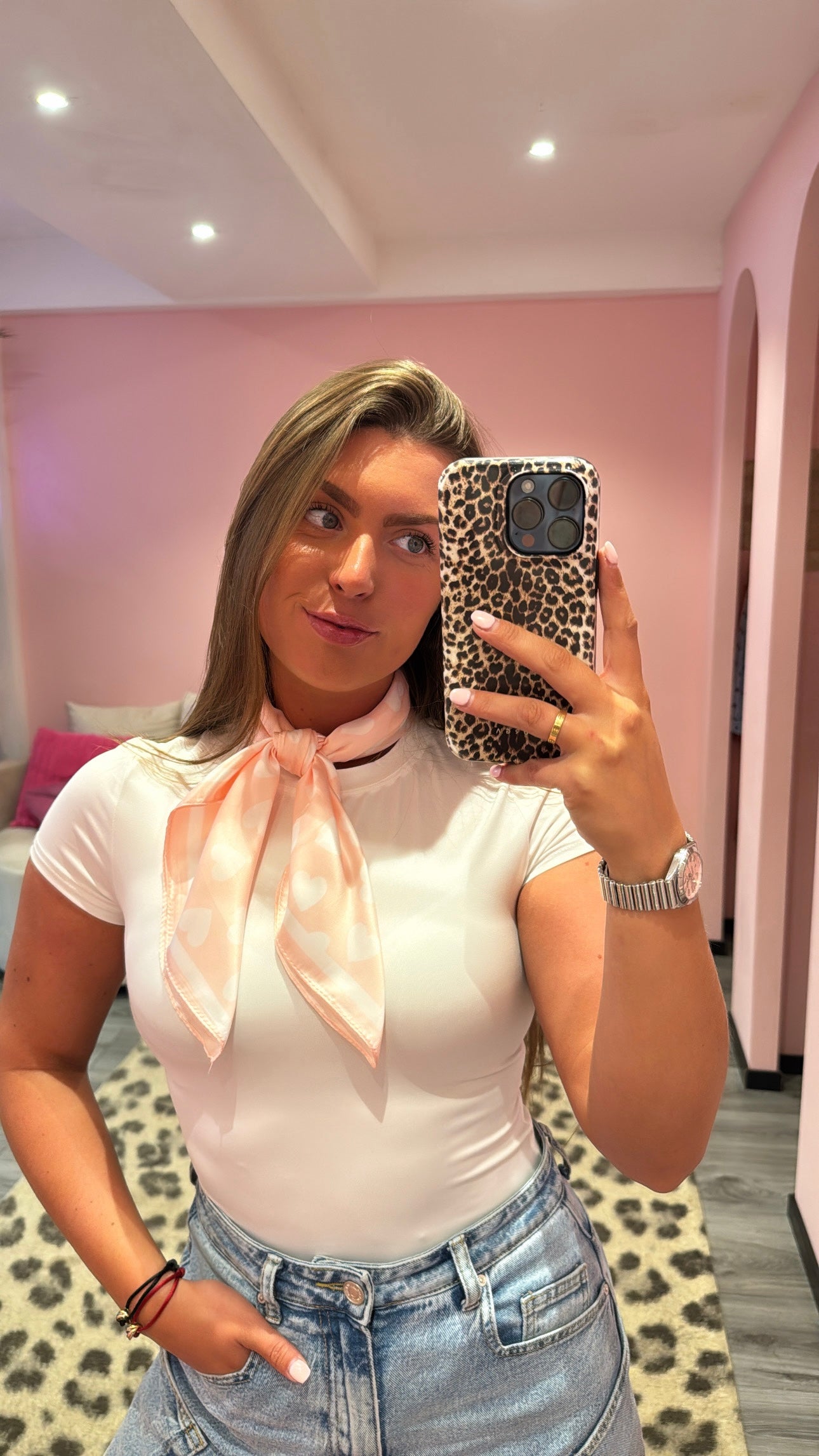 Sjaaltje Hartjes Licht Roze
