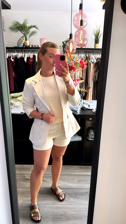 Suit Set Beige
