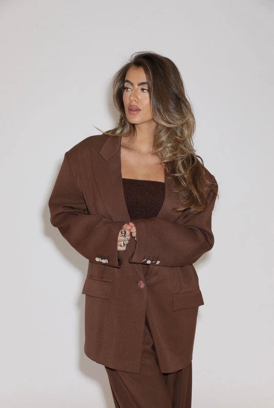 Reinders Marijn Blazer Chestnut Chocolate