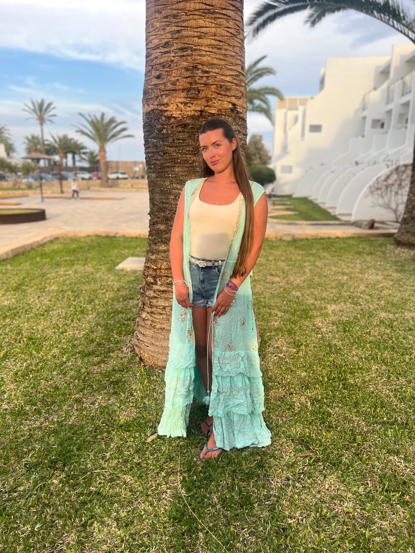 Ibiza Bagus Kimono Turquoise