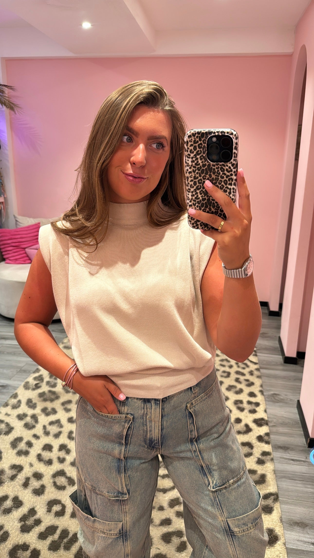 Chloé Top Beige