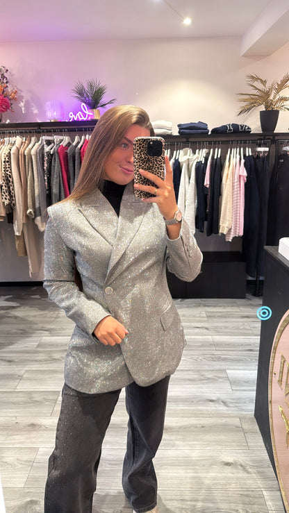 Blazer Paris Zilver Glitter