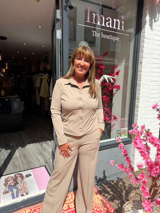 Ambika Travel Blouse Gennifer Taupe