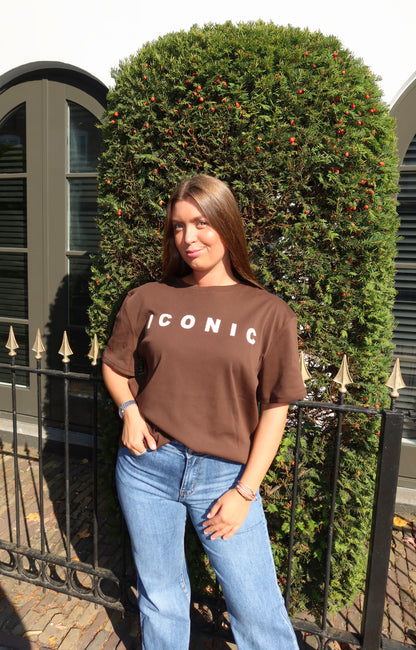 Ambika Iconic T-Shirt Brown