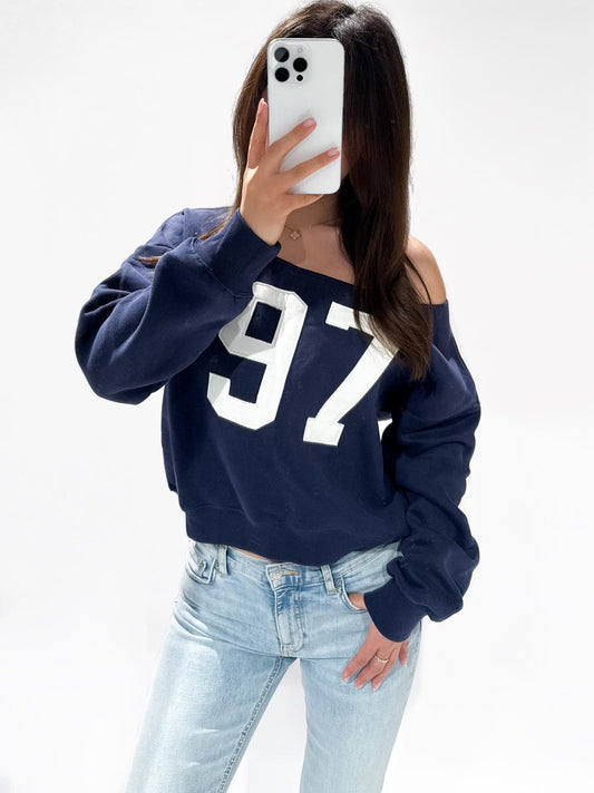 ByMila Sweater 97 Navy Blue