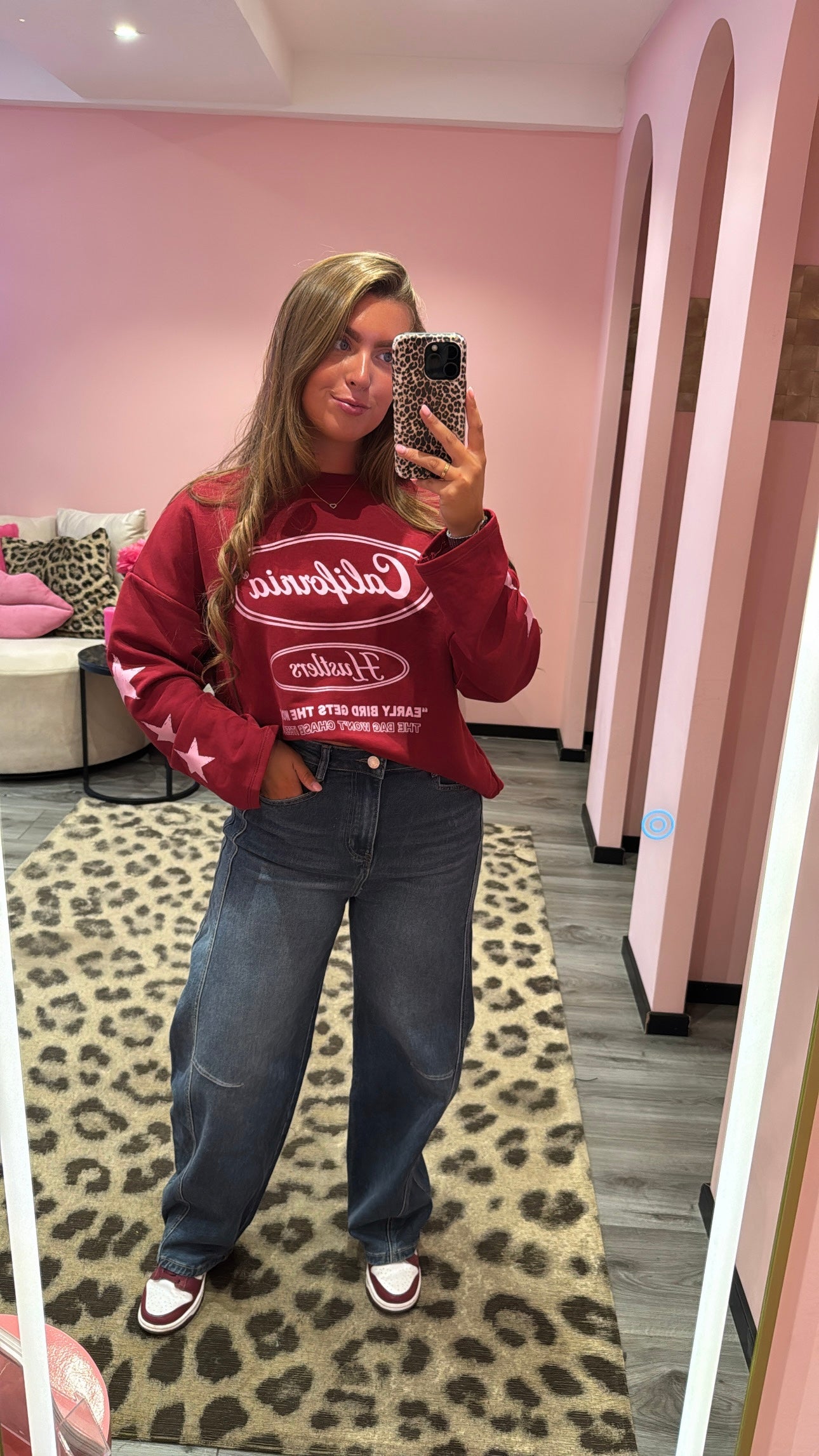 Barrel Balloon Fit Jeans 9663