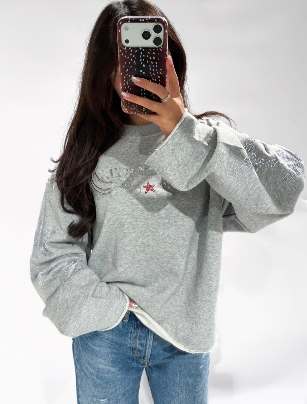Redefined Star Longsleeve Grijs