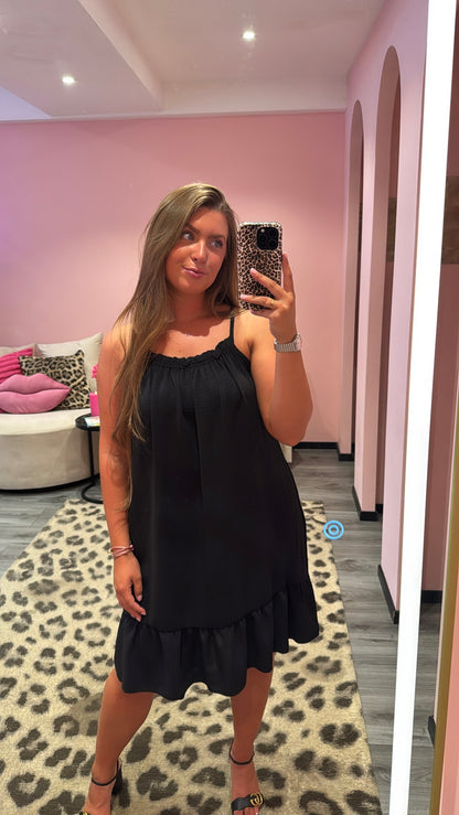 Summer Breeze Dress Zwart