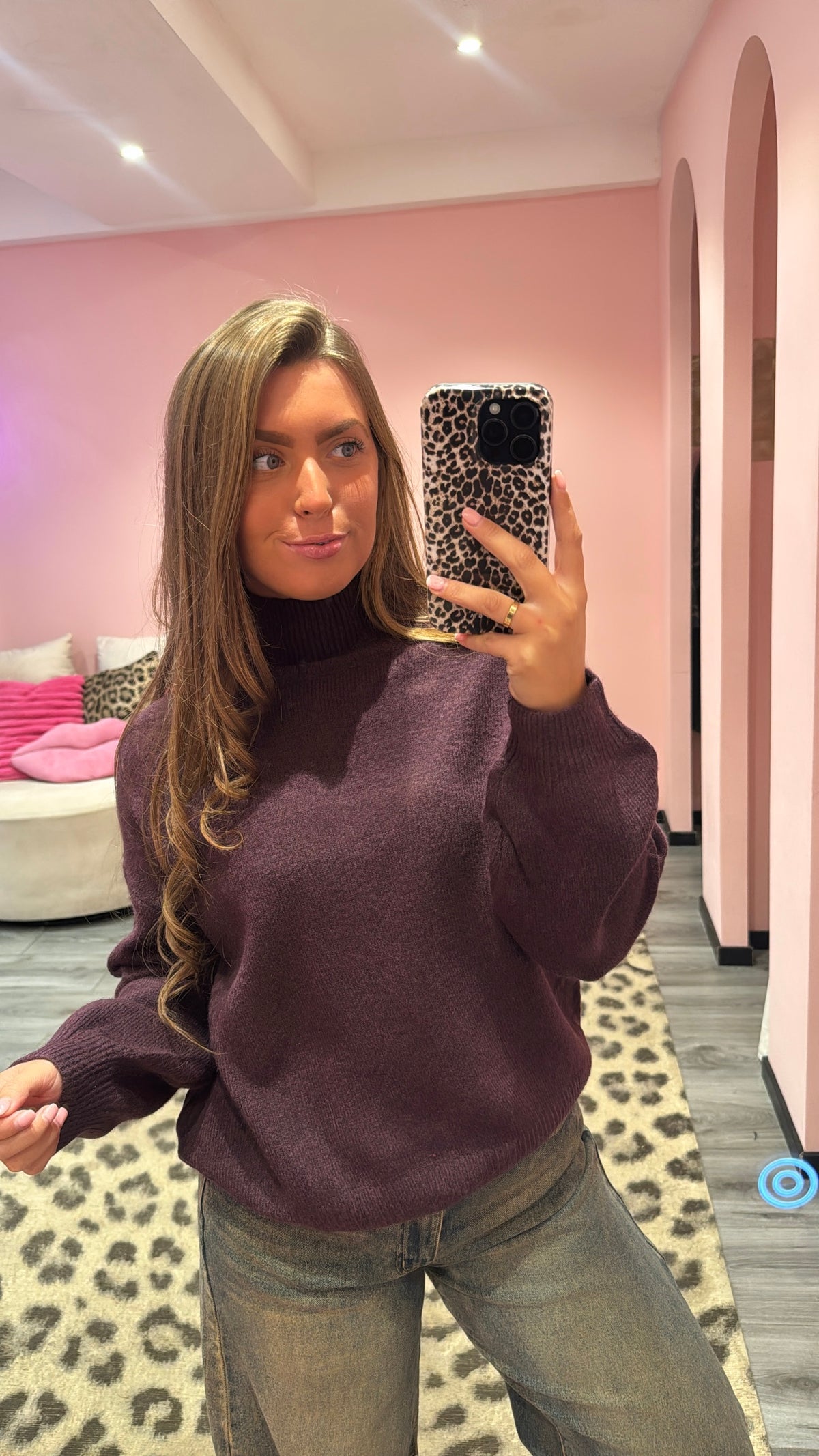 The Everyday Knit Aubergine