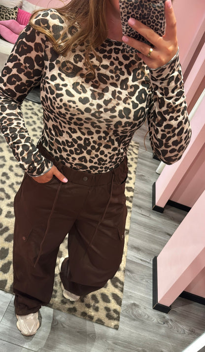 Cargo Broek Bruin 8064