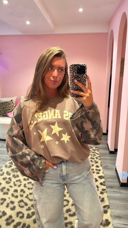 Camouflage Longsleeve LA Bruin