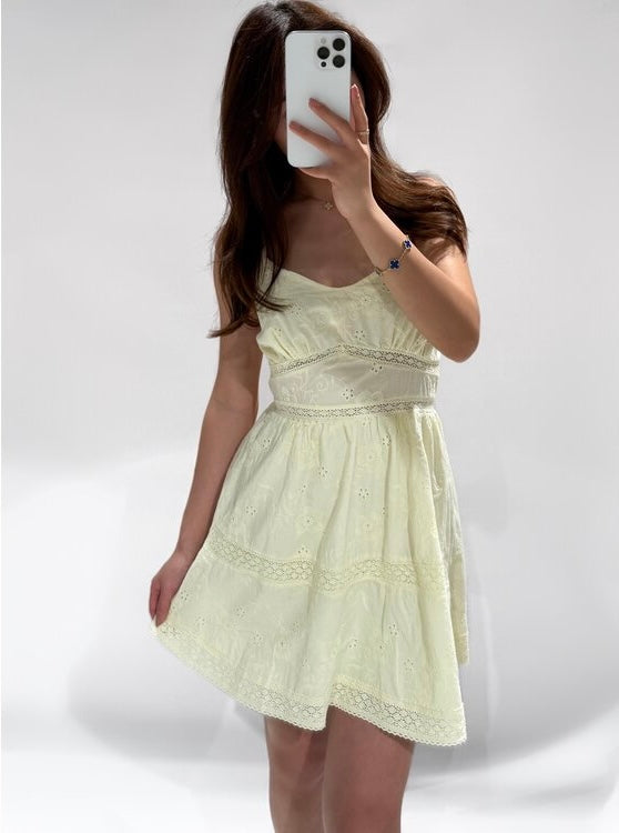 Dress Evie Butter Yellow ByMila
