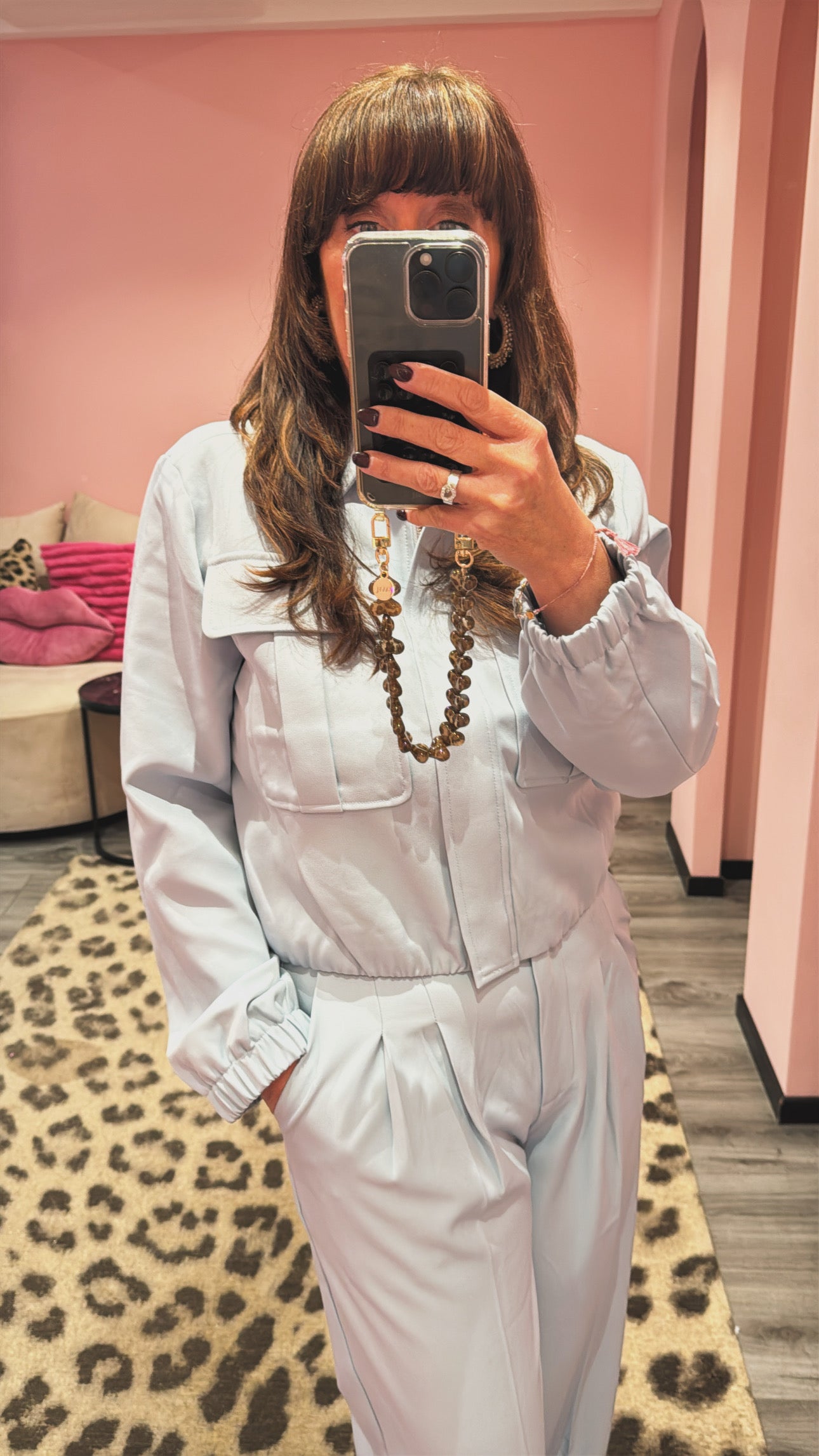 Bomber Jacket Baby Blue