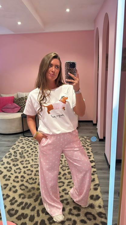 Polka Dots Jogger Roze