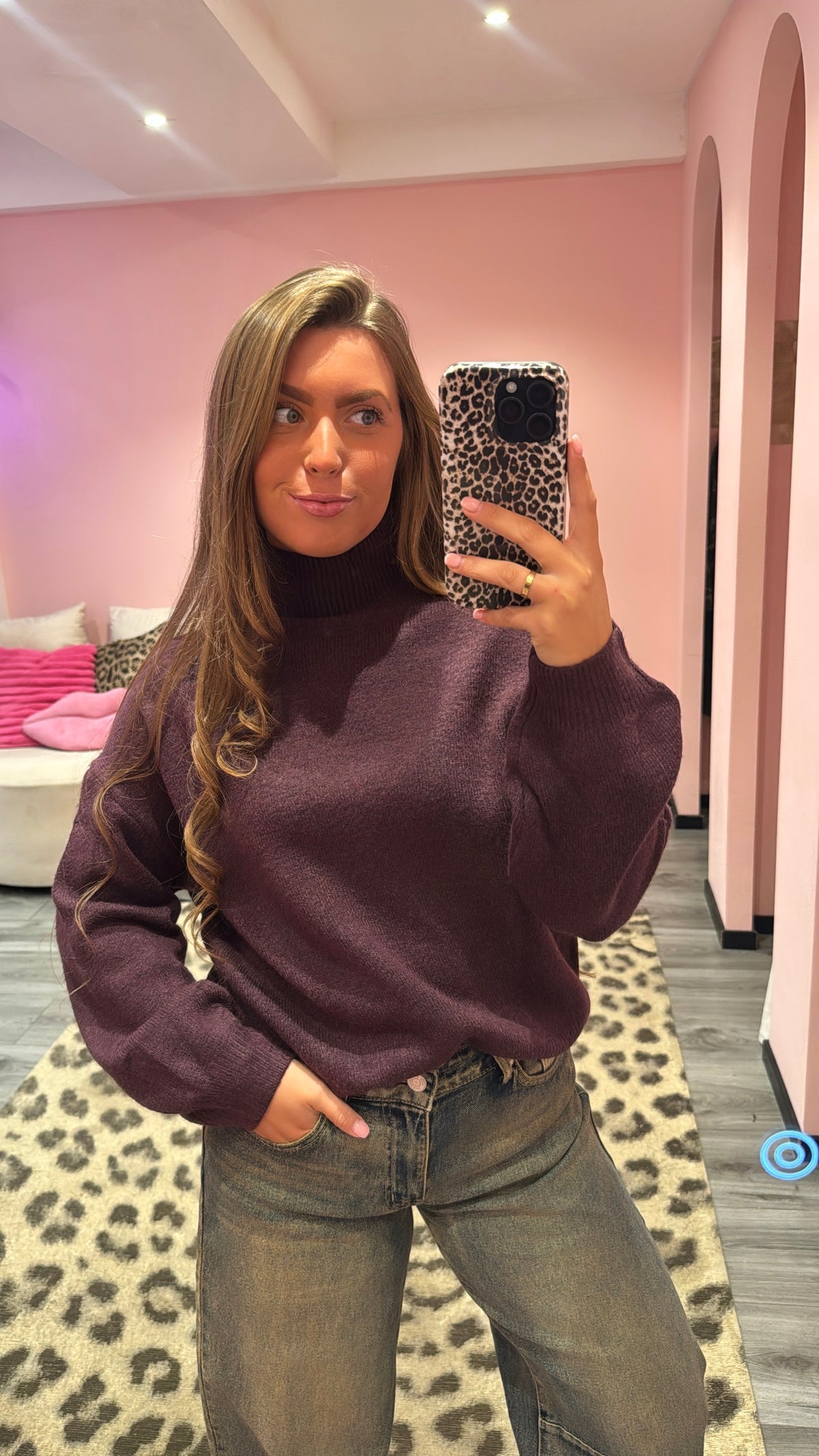 The Everyday Knit Aubergine