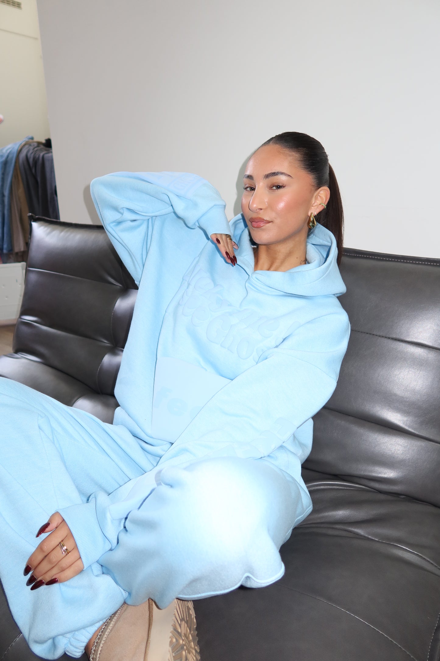 Lucky Me Joggingsuit Light Blue