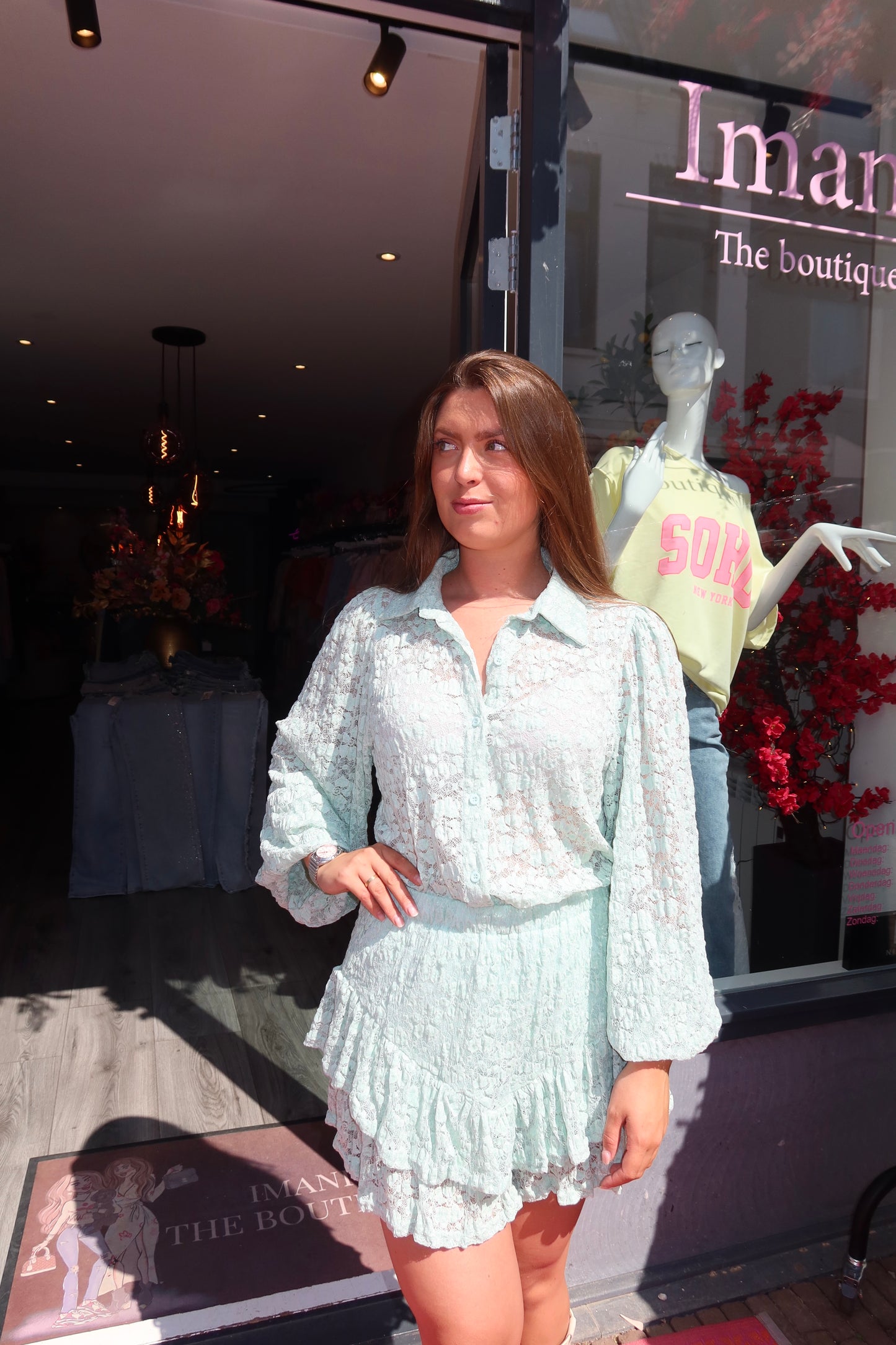 Lace Set Mint