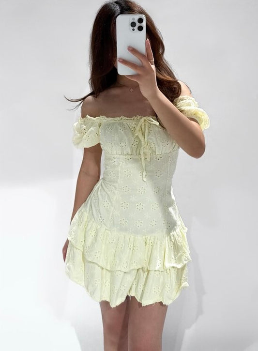 Dress Butter Yellow ByMila