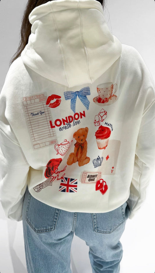 ByMila Hoodie London Crème Redefined