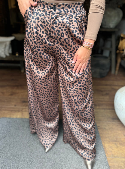 Leopard Print Trousers