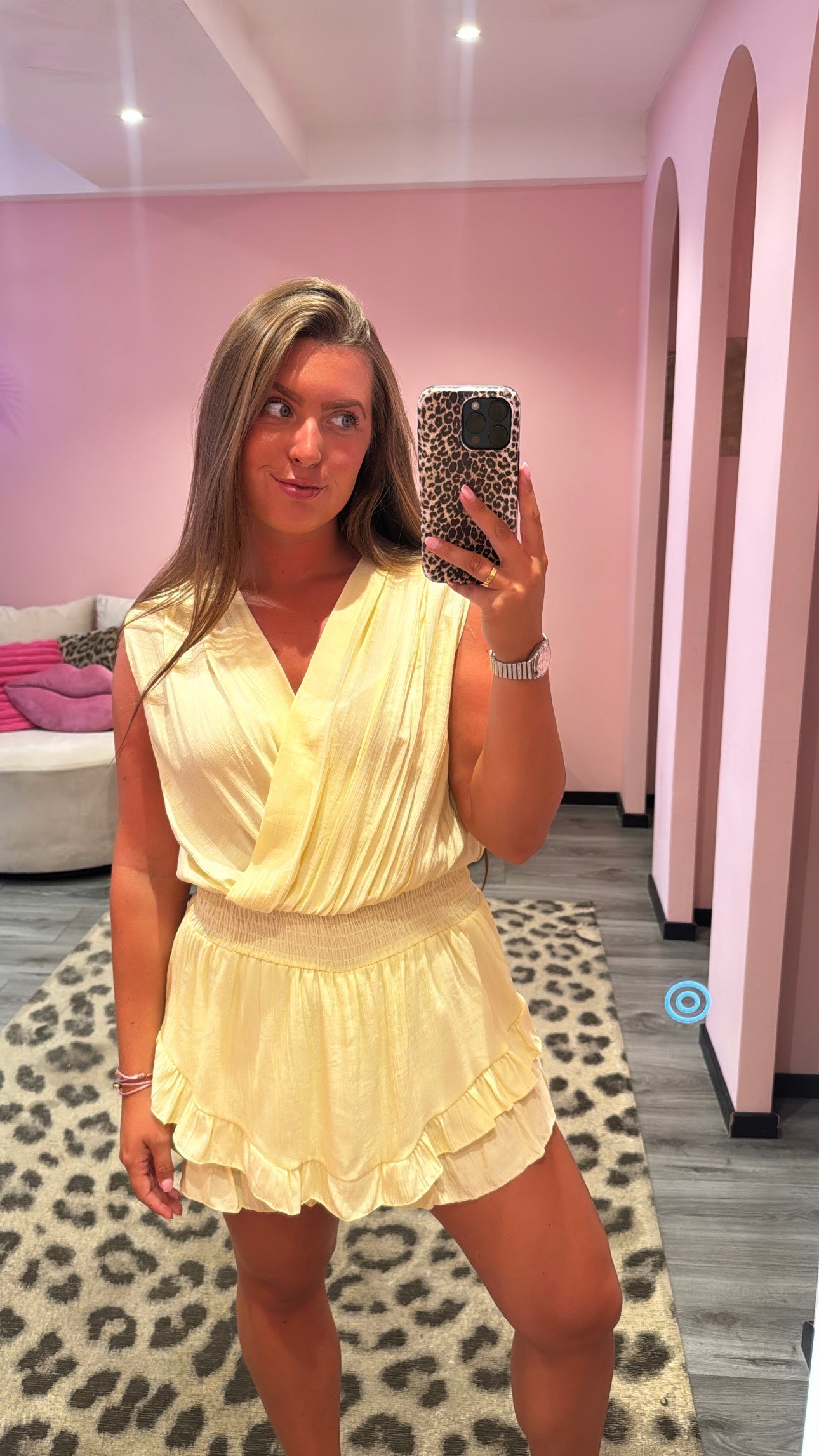 Loua Playsuit Geel