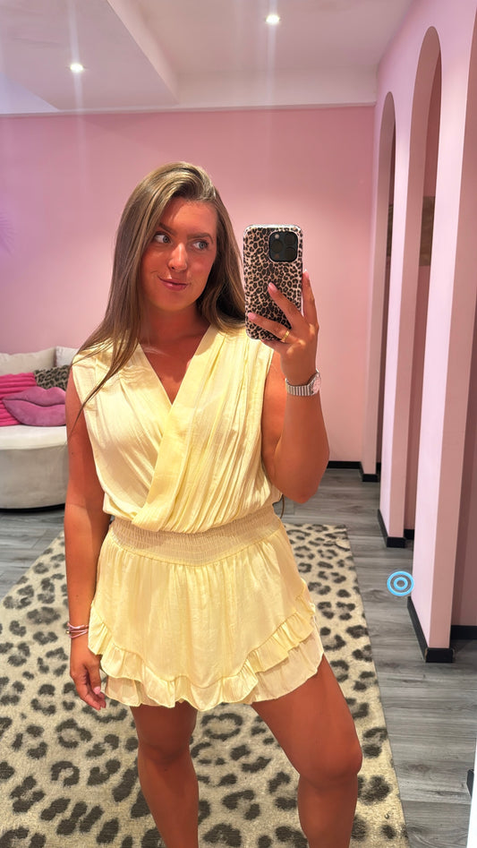 Loua Playsuit Geel