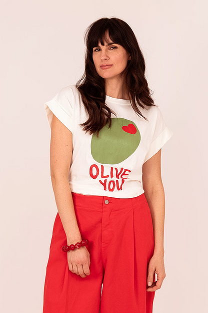 T-Shirt Olive You