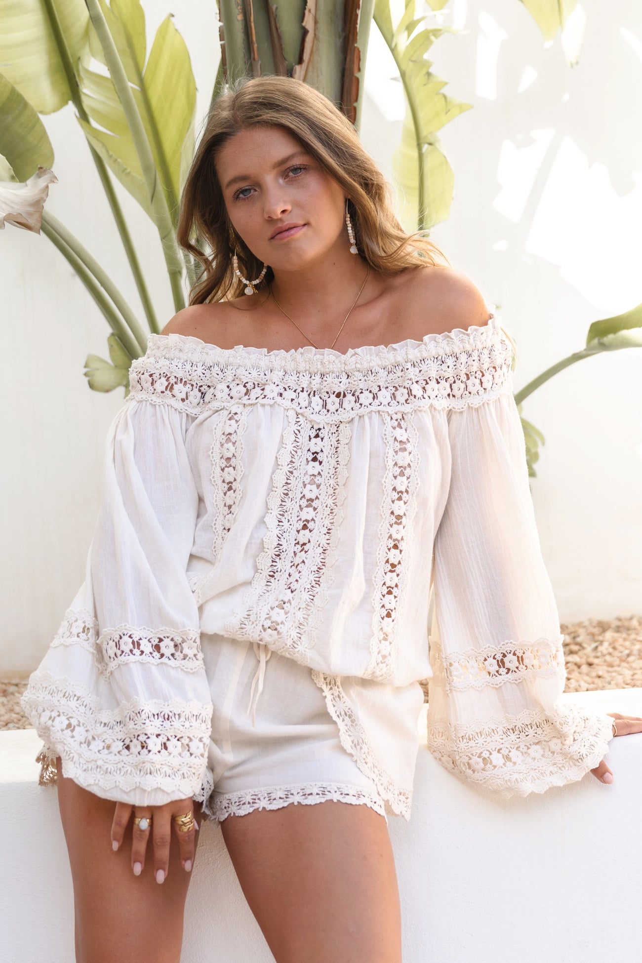 Top Marina Ellis Ivory Ibzmode