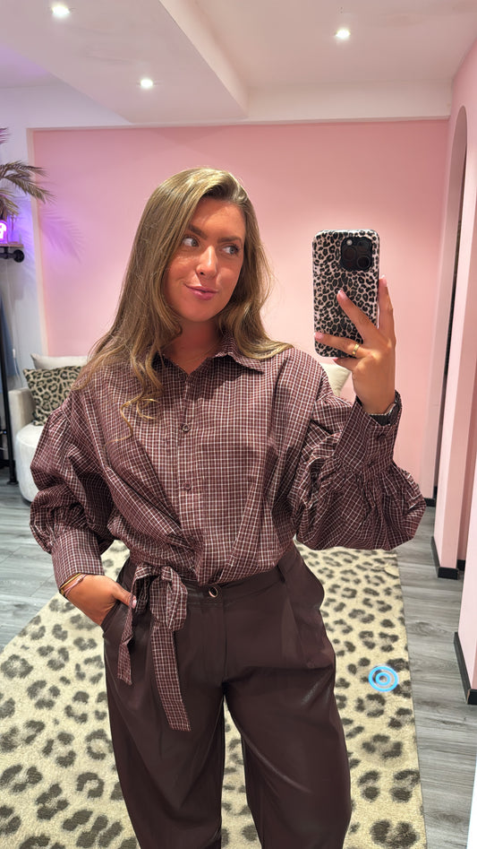 Ruby Blouse Bordeaux 9091