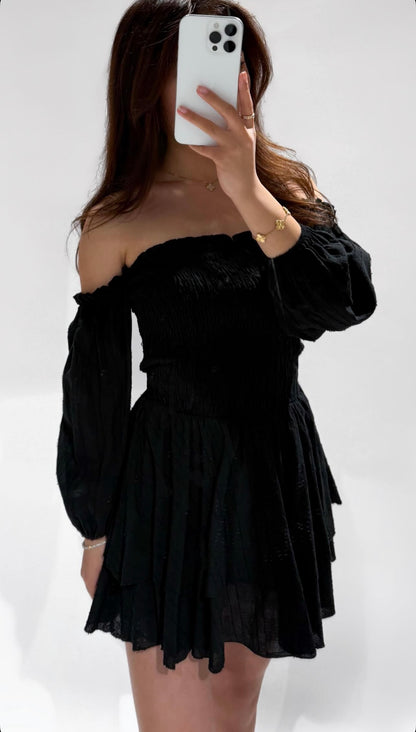 Melody Playsuit Zwart ByMila