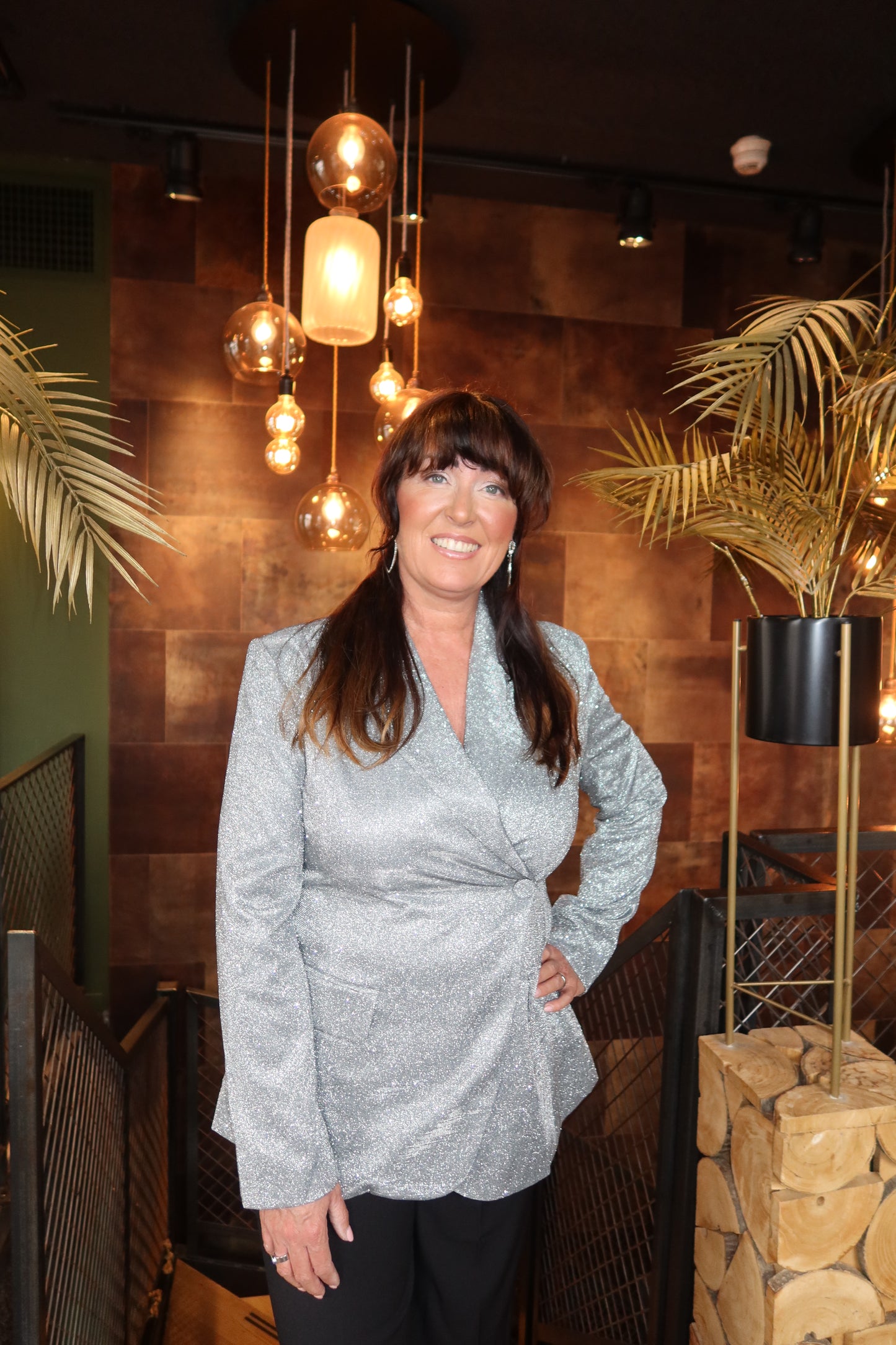 Blazer Paris Zilver Glitter