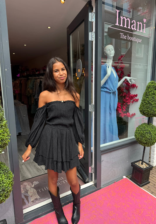 Melody Playsuit Zwart ByMila