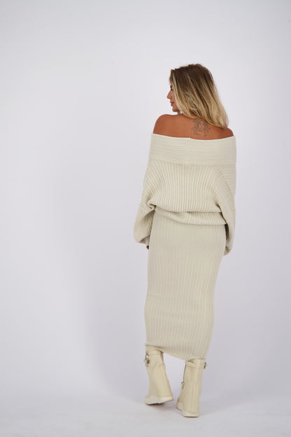 Reinders Kourtney Knit Sweater Creme