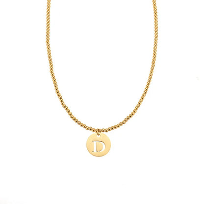 ByShir Ketting Met Letter Goud