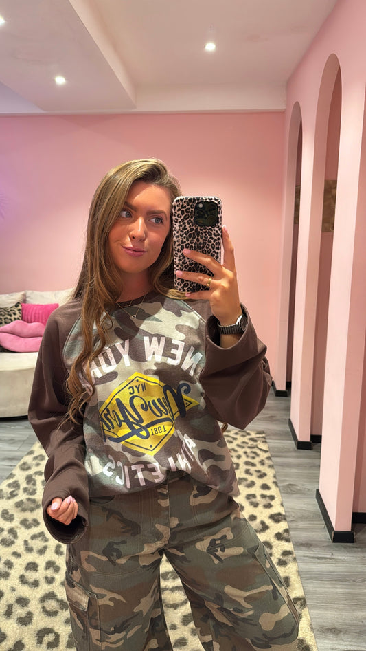 Camouflage Longsleeve New York Bruin