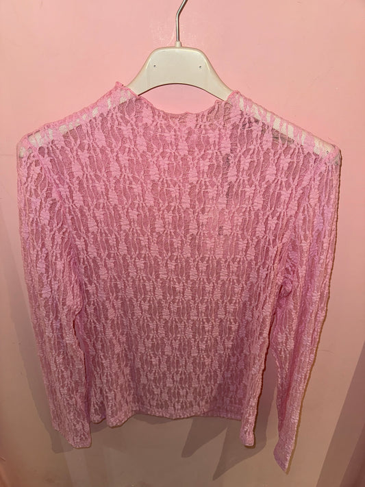Lace Top Pink