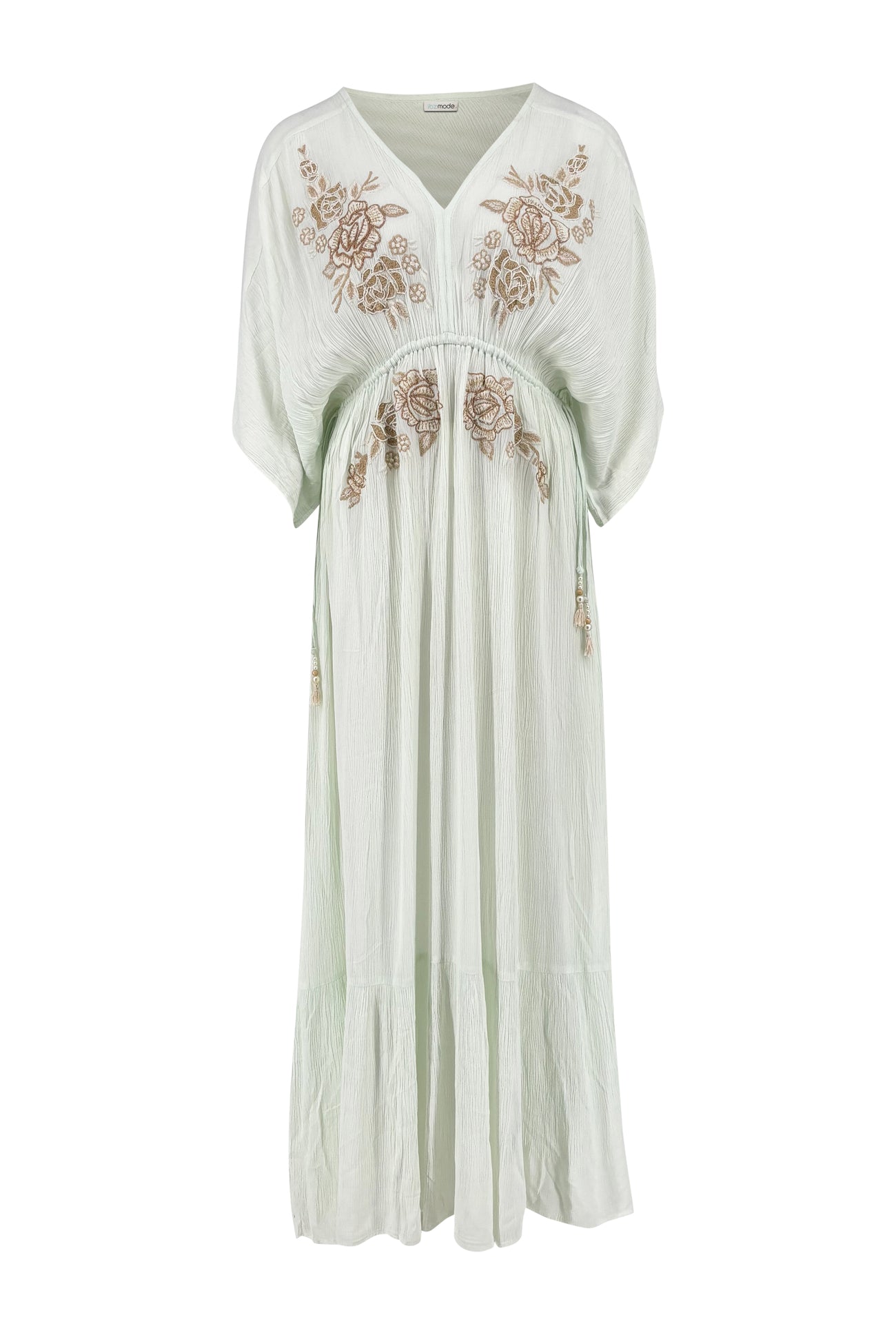 Dress Mireya Rosas Light Mint Ibzmode