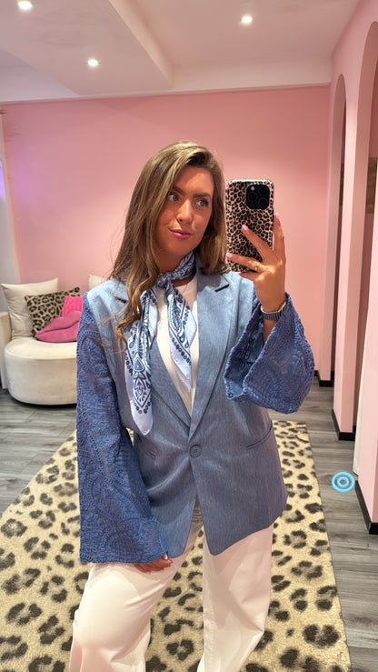 Ambika Denim Blazer Boho