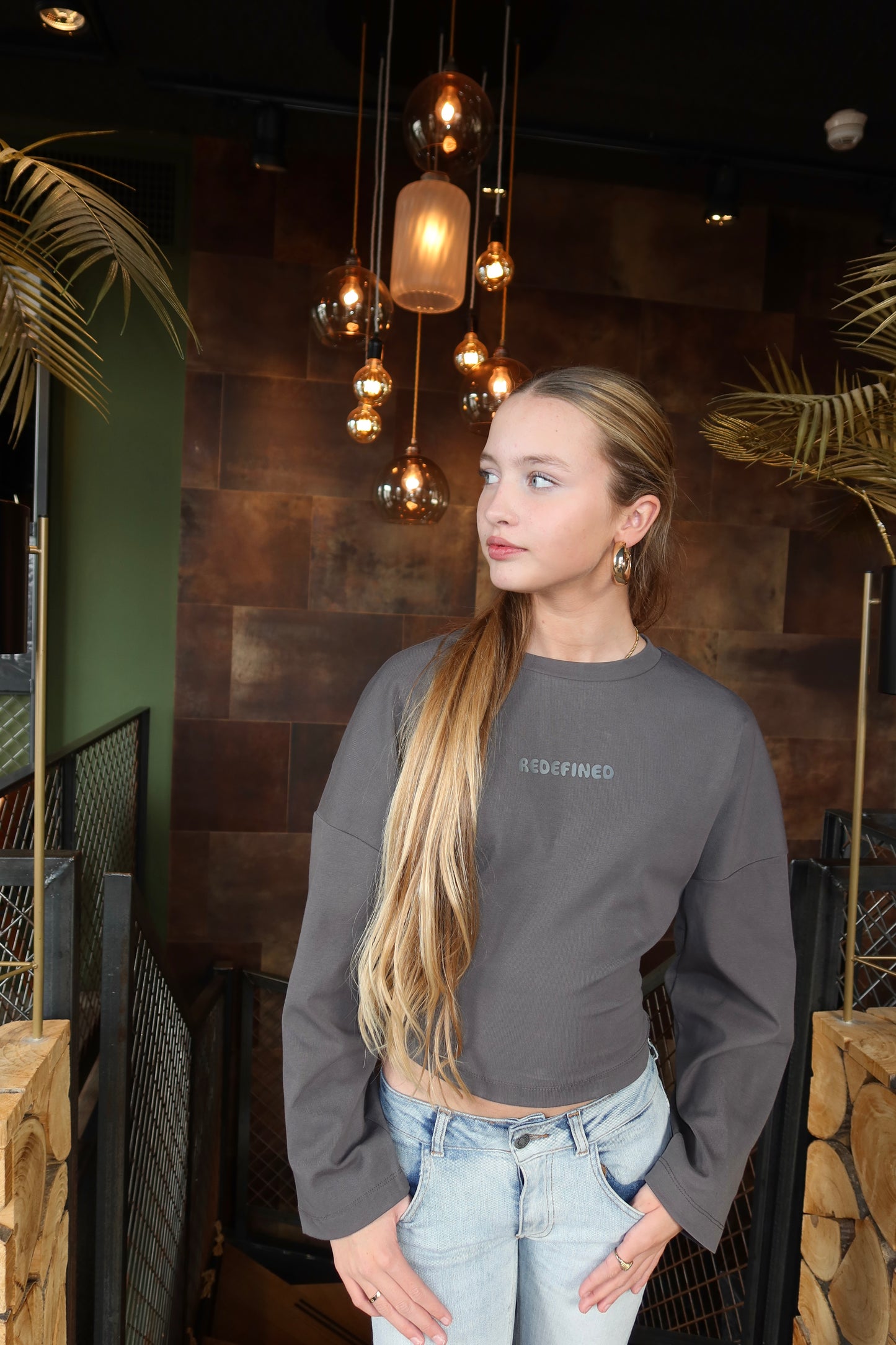 Redefined Top Grey ByMila