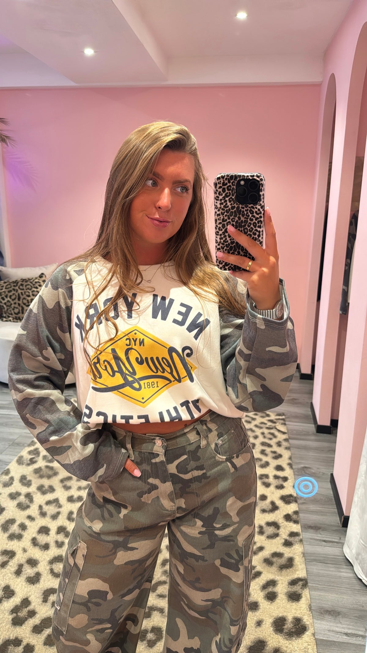 Camouflage Longsleeve New York