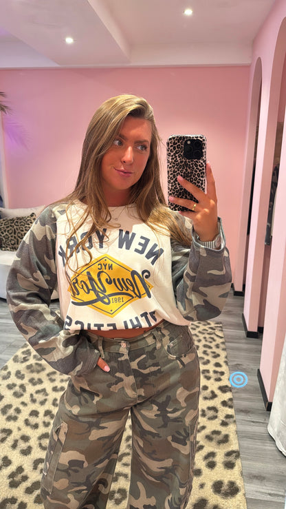 Camouflage Longsleeve New York